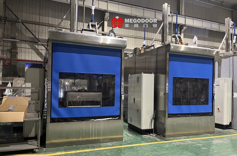 快速門在紡織廠驗布車間的應用插圖 快速門在紡織廠驗布車間的應用插圖